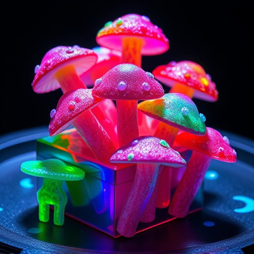 Psilocybin Magic Mushroom Gummies Display