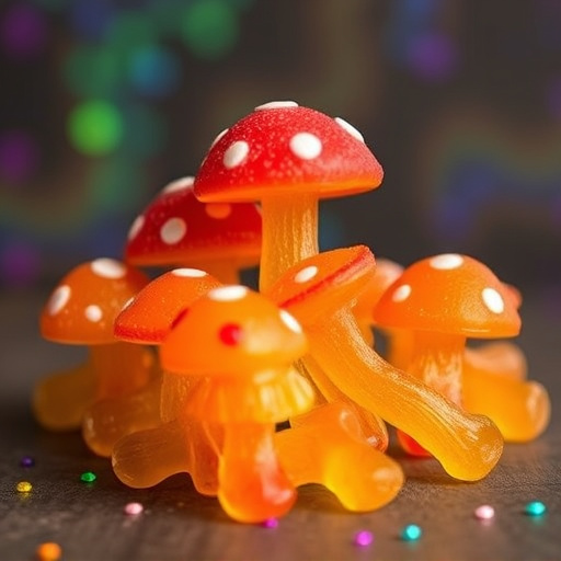 Psilocybin Magic Mushroom Gummies Display