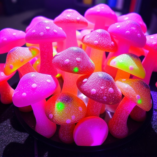 Psilocybin Magic Mushroom Gummies Display