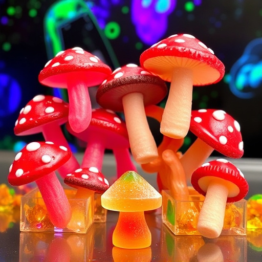 Psilocybin Magic Mushroom Gummies Display