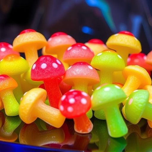 Psilocybin Magic Mushroom Gummies Display