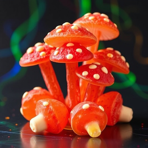 Psilocybin Magic Mushroom Gummies Display