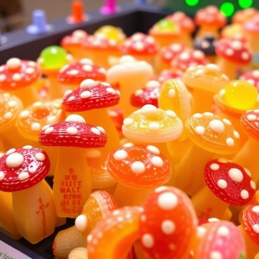Psilocybin Magic Mushroom Gummies Display
