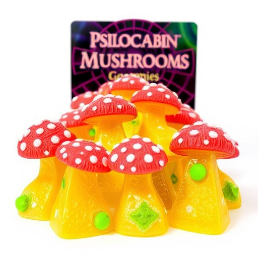 Psilocybin Magic Mushroom Gummies Display