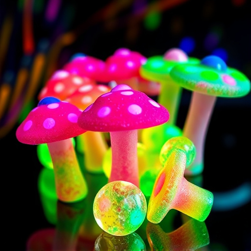 Psilocybin Magic Mushroom Gummies Display