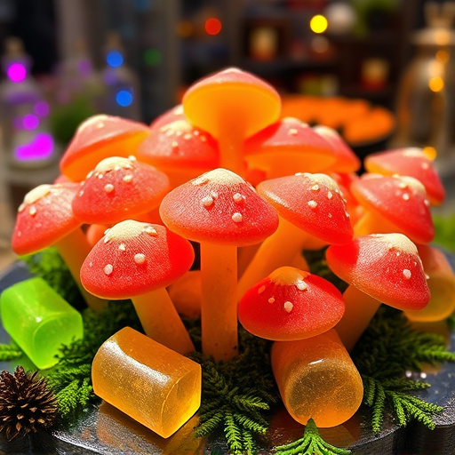 Psilocybin Magic Mushroom Gummies Display