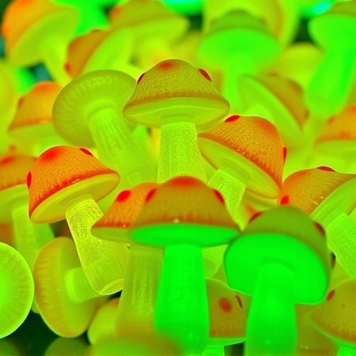 Psilocybin Magic Mushroom Gummies Display