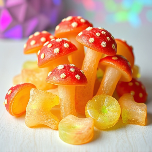 Psilocybin Magic Mushroom Gummies Display