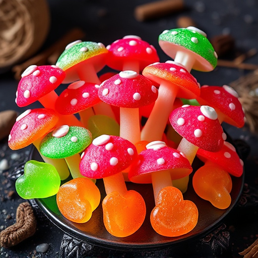 Psilocybin Magic Mushroom Gummies Display