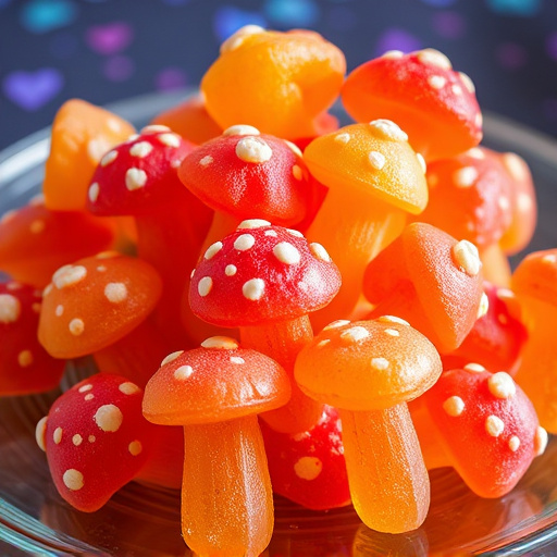 Psilocybin Magic Mushroom Gummies Display