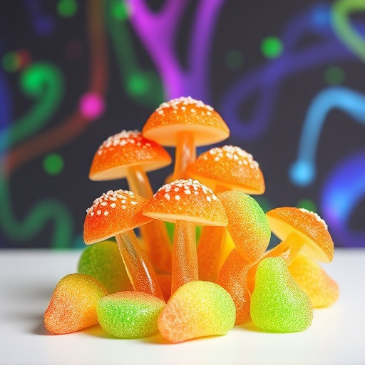 Psilocybin Magic Mushroom Gummies Display