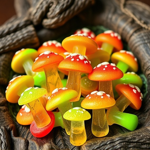Psilocybin Magic Mushroom Gummies Display