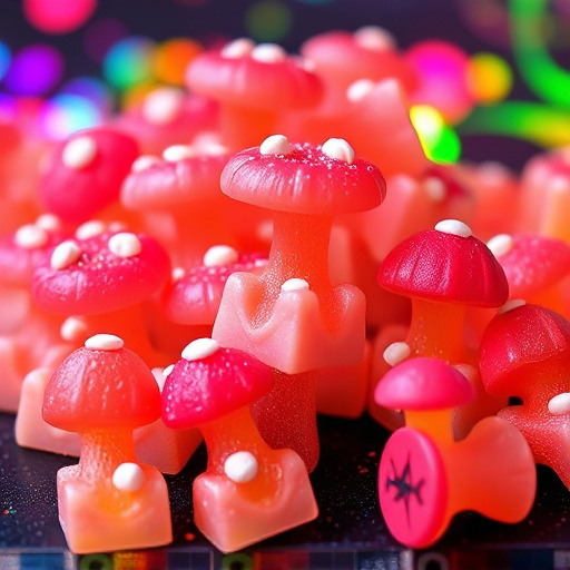 Psilocybin Magic Mushroom Gummies Display