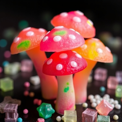 Psilocybin Magic Mushroom Gummies Display