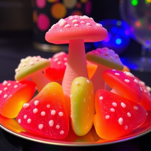 Psilocybin Magic Mushroom Gummies Display