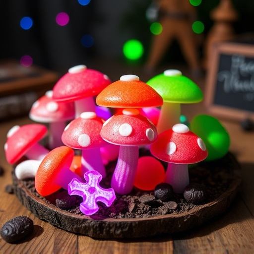 Psilocybin Magic Mushroom Gummies Display