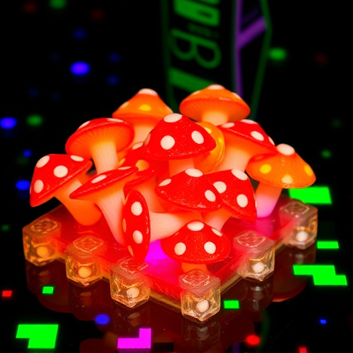 Psilocybin Magic Mushroom Gummies Display