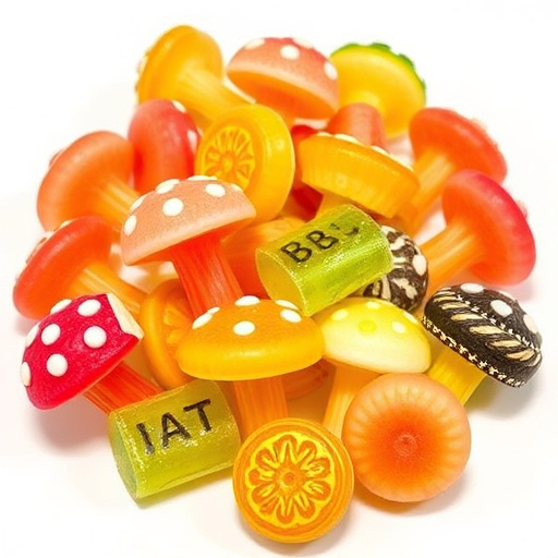 Psilocybin Magic Mushroom Gummies Display