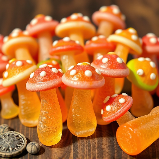 Psilocybin Magic Mushroom Gummies Display
