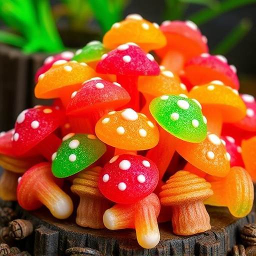 Psilocybin Magic Mushroom Gummies Display