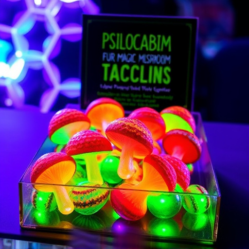 Psilocybin Magic Mushroom Gummies Display