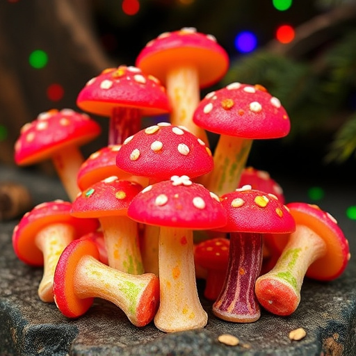 Psilocybin Magic Mushroom Gummies Display