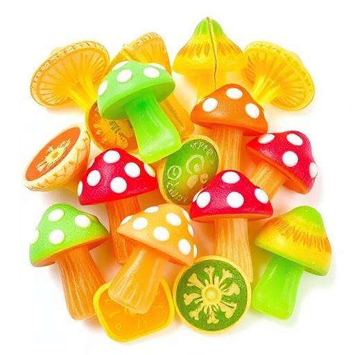 Psilocybin Magic Mushroom Gummies Display