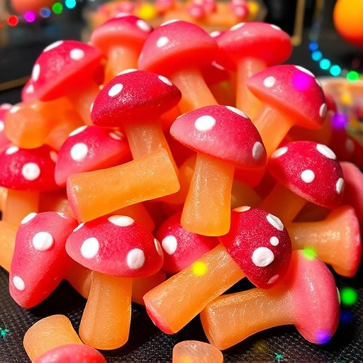 Psilocybin Magic Mushroom Gummies Display