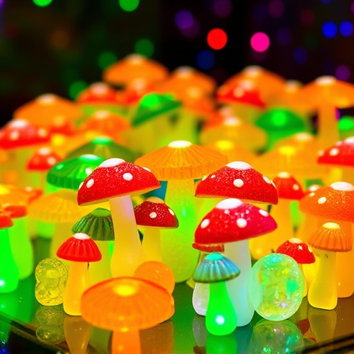 Psilocybin Magic Mushroom Gummies Display