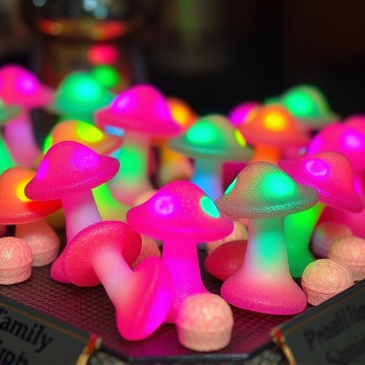 Psilocybin Magic Mushroom Gummies Display