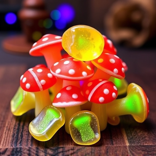 Psilocybin Magic Mushroom Gummies Display