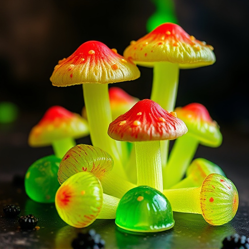 Psilocybin Magic Mushroom Gummies Display