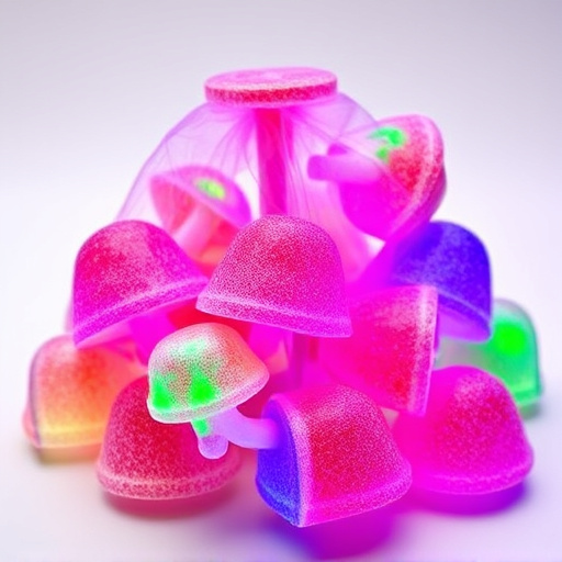 Psilocybin Magic Mushroom Gummies Display