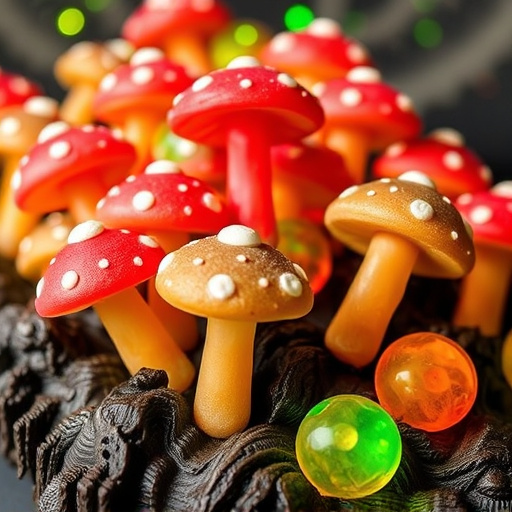 Psilocybin Magic Mushroom Gummies Display