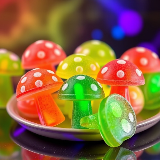 Psilocybin Magic Mushroom Gummies Display