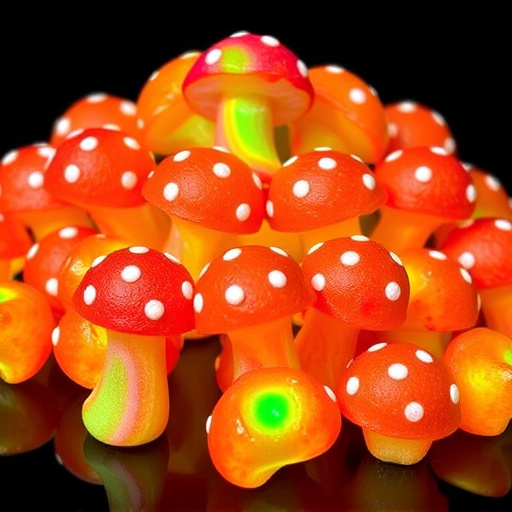 Psilocybin Magic Mushroom Gummies Display