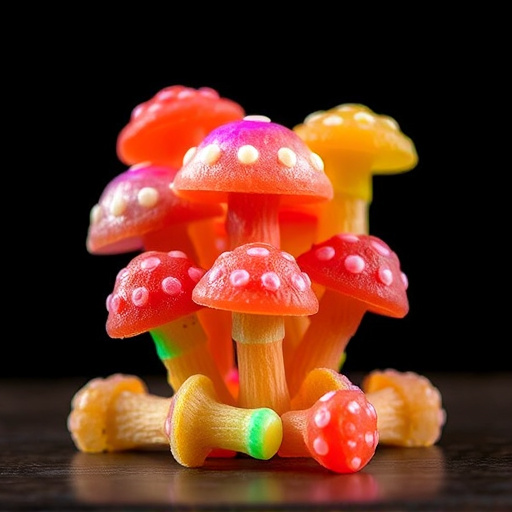 Psilocybin Magic Mushroom Gummies Display