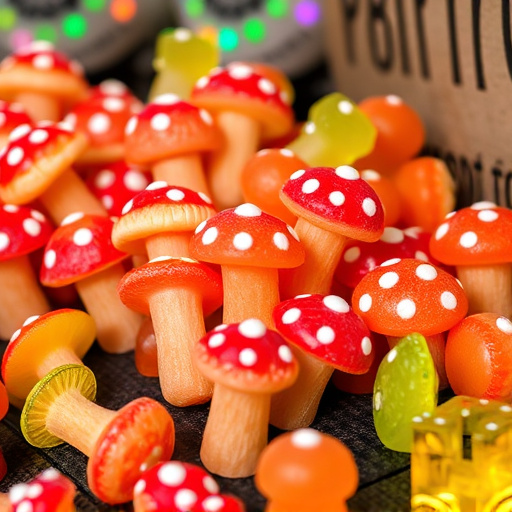 Psilocybin Magic Mushroom Gummies Display