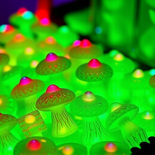 Psilocybin Magic Mushroom Gummies Display