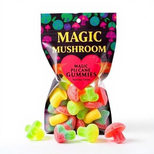 Psilocybin Magic Mushroom Gummies Display
