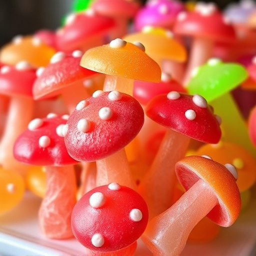 Psilocybin Magic Mushroom Gummies Display