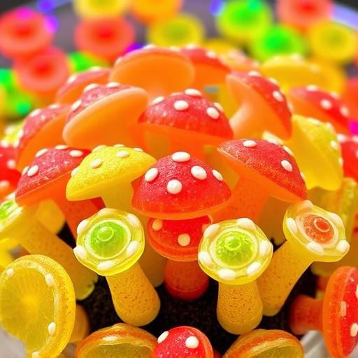 Psilocybin Magic Mushroom Gummies Display