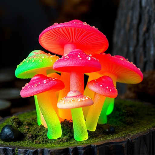 Psilocybin Magic Mushroom Gummies Display