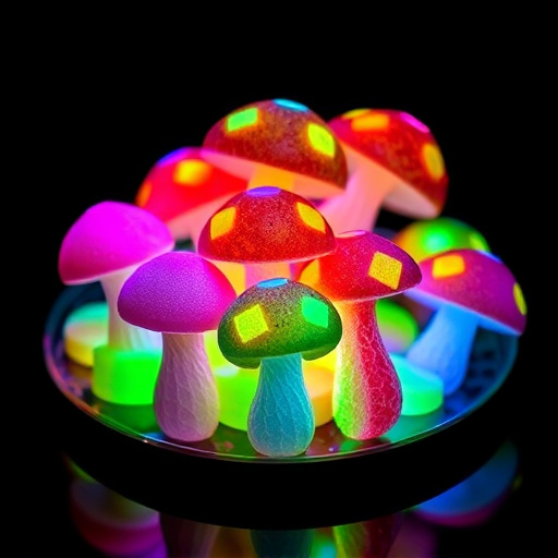 Psilocybin Magic Mushroom Gummies Display