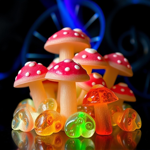 Psilocybin Magic Mushroom Gummies Display