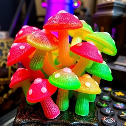 Psilocybin Magic Mushroom Gummies Display
