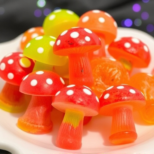 Psilocybin Magic Mushroom Gummies Display