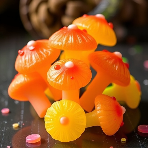 Psilocybin Magic Mushroom Gummies Display