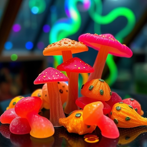 Psilocybin Magic Mushroom Gummies Display