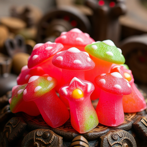 Psilocybin Magic Mushroom Gummies Display